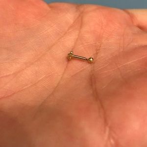 Maria Tash YG 2mm ball